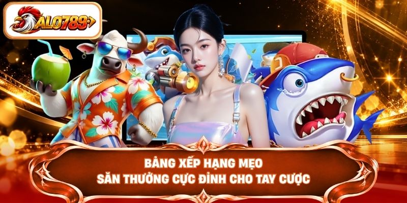 Bảng xếp hạng mẹo săn thưởng cực đỉnh cho tay cược